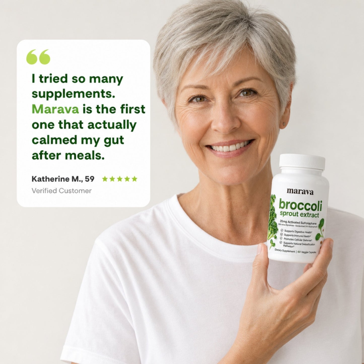 Broccoli Sprout Extract Capsules