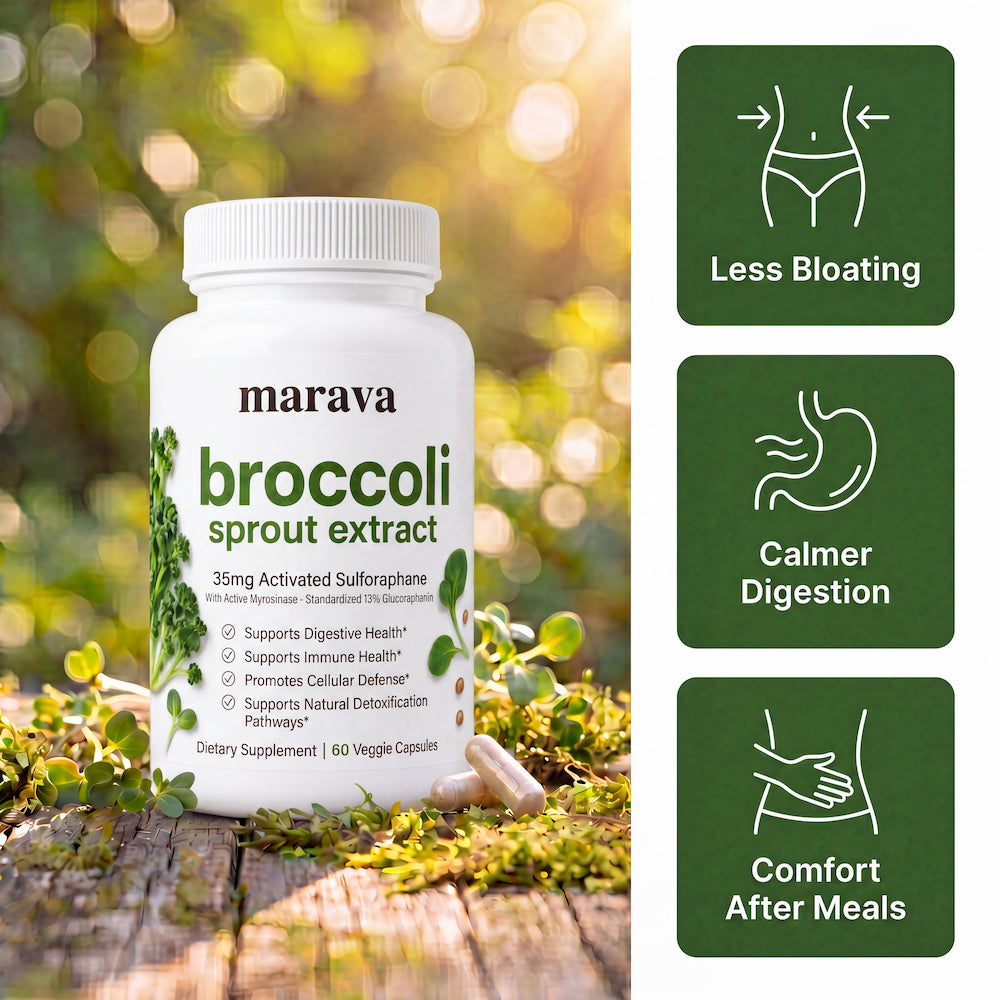 Broccoli Sprout Extract Capsules